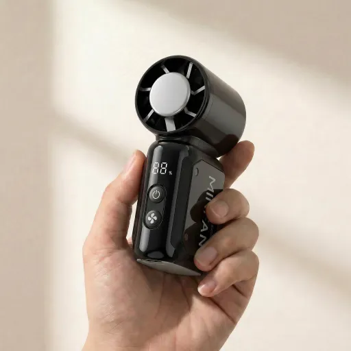 Portable Handheld Mini Fan - Instant Cooling Anywhere